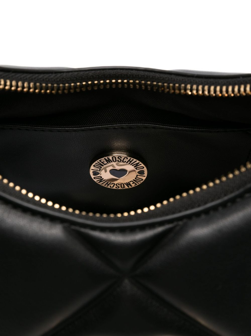 quilted logo-plaque shoulder bag - 5