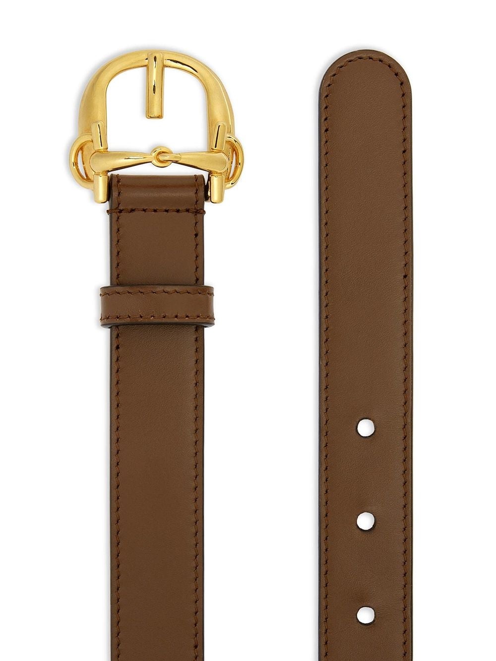 Horsebit buckle belt - 2