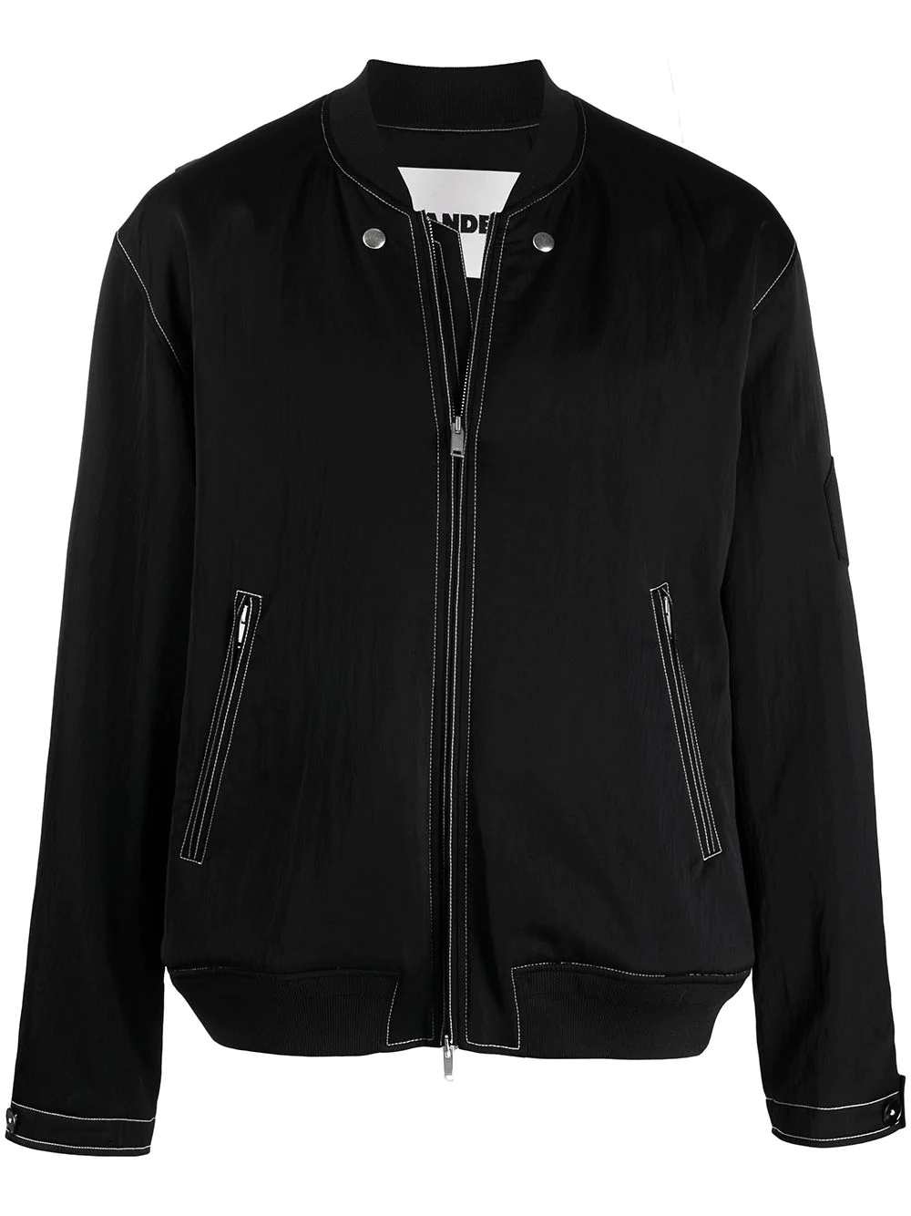 detachable-panel bomber jacket - 1