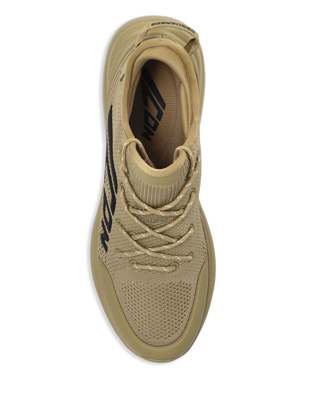 logo-embossed sneakers - 4