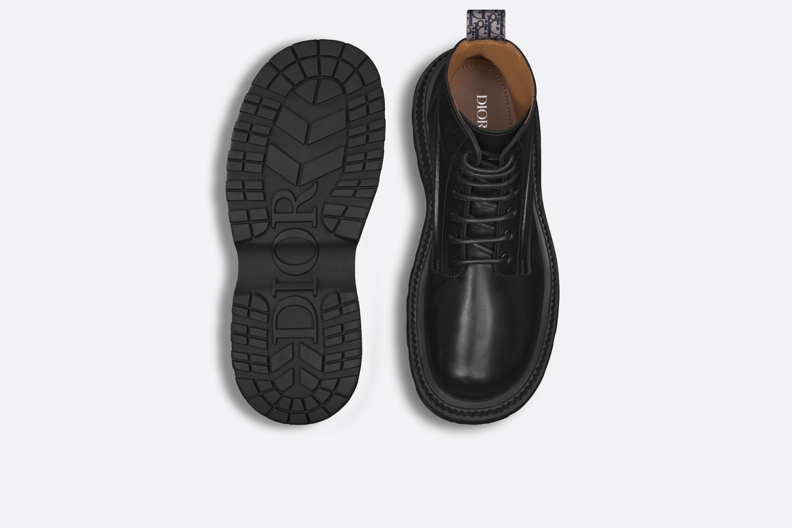Dior Buffalo Lace-Up Boot - 8