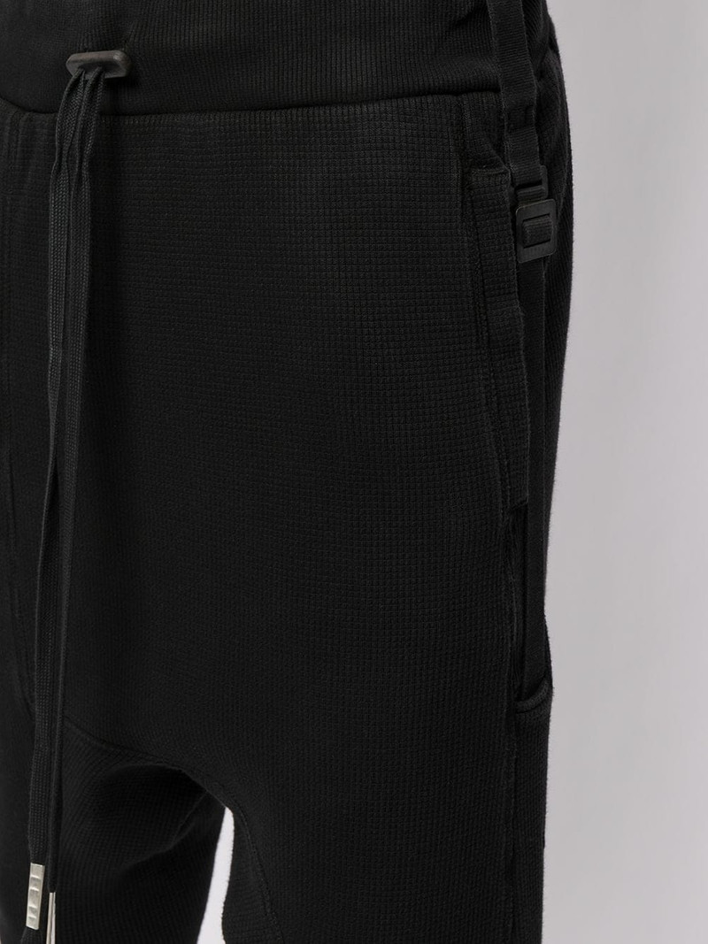 drop-crotch track pants 5