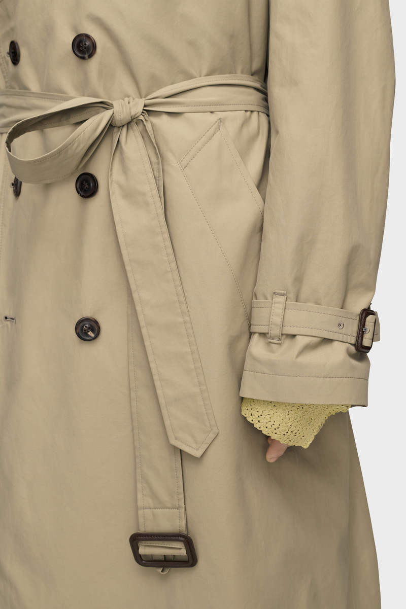 Folded Collar Trench Coat 7