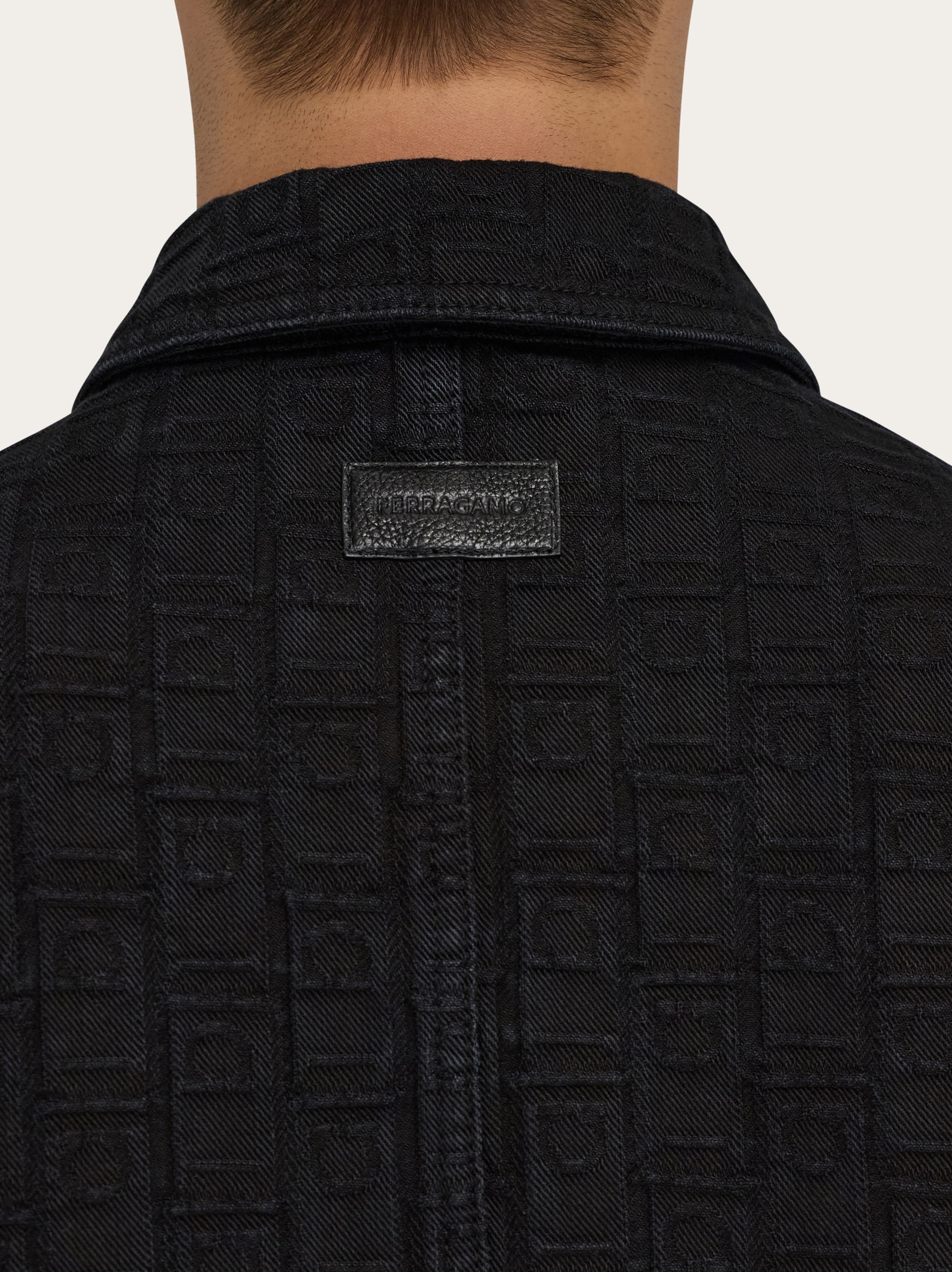 Ferragamo Monogram over shirt - 5