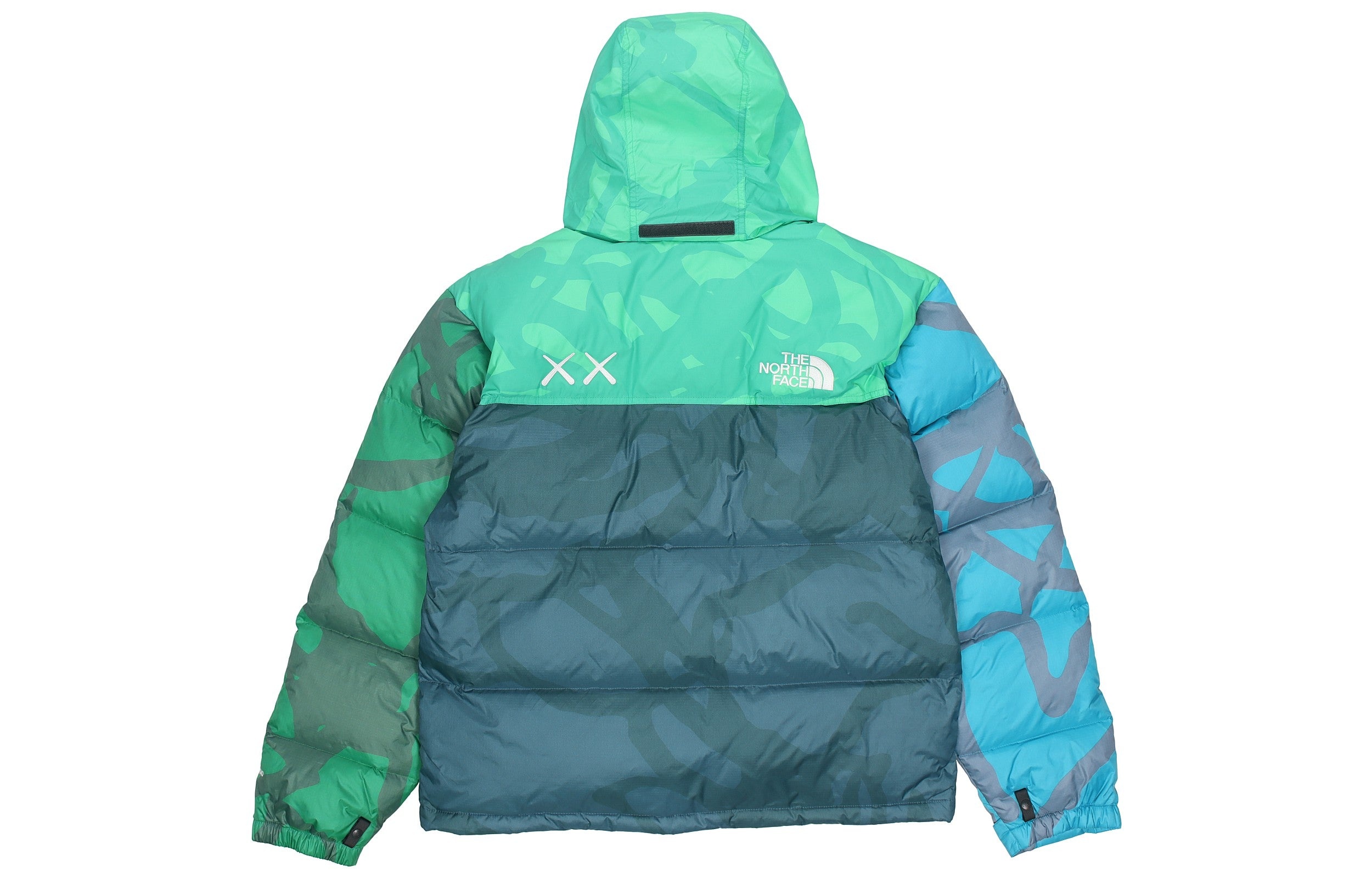 THE NORTH FACE X Kaws 1996 Nuptse 700 Jacket 'Green' NF0A7WLU-75B - 2