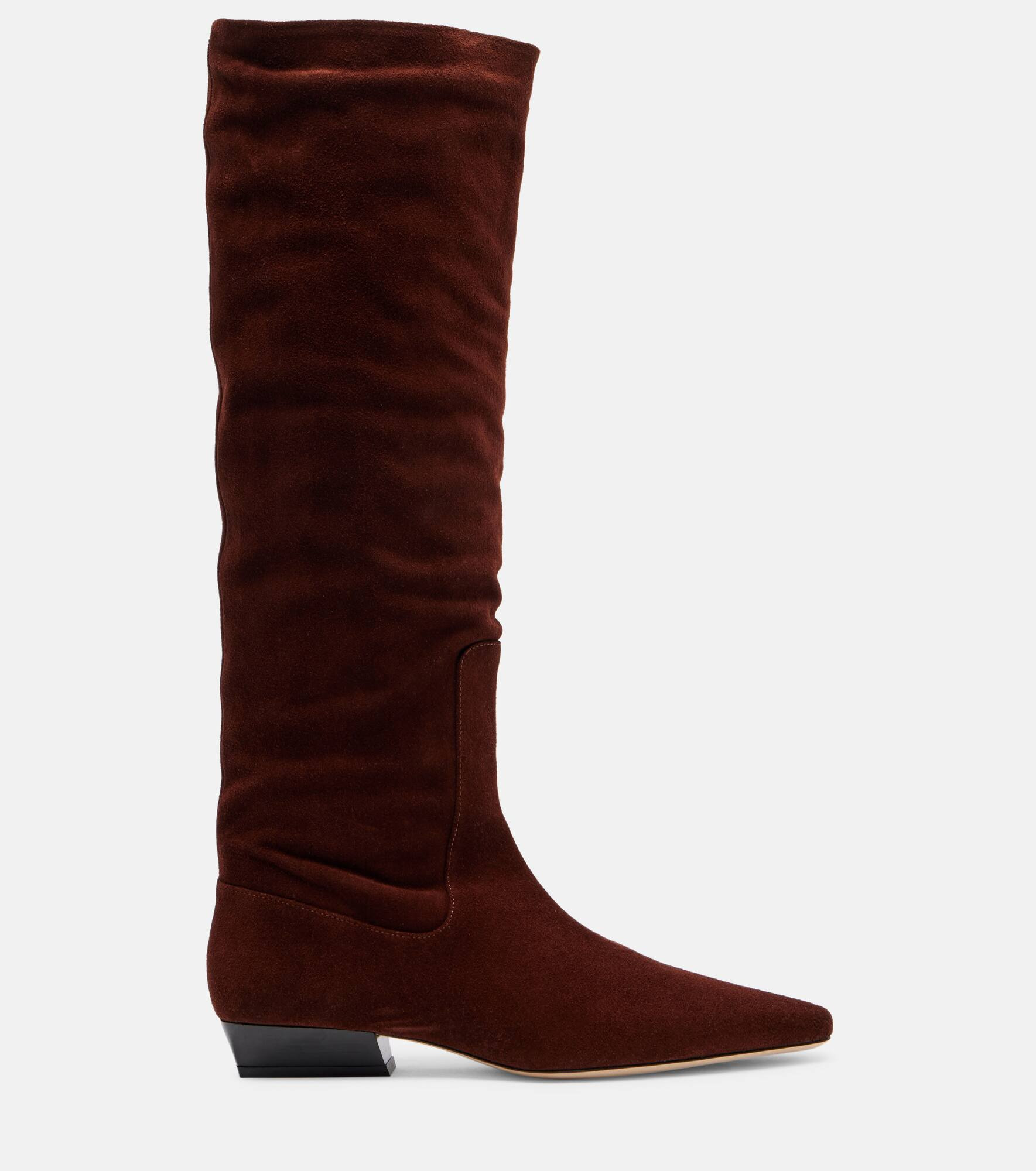 Wally suede knee-high boots - 4