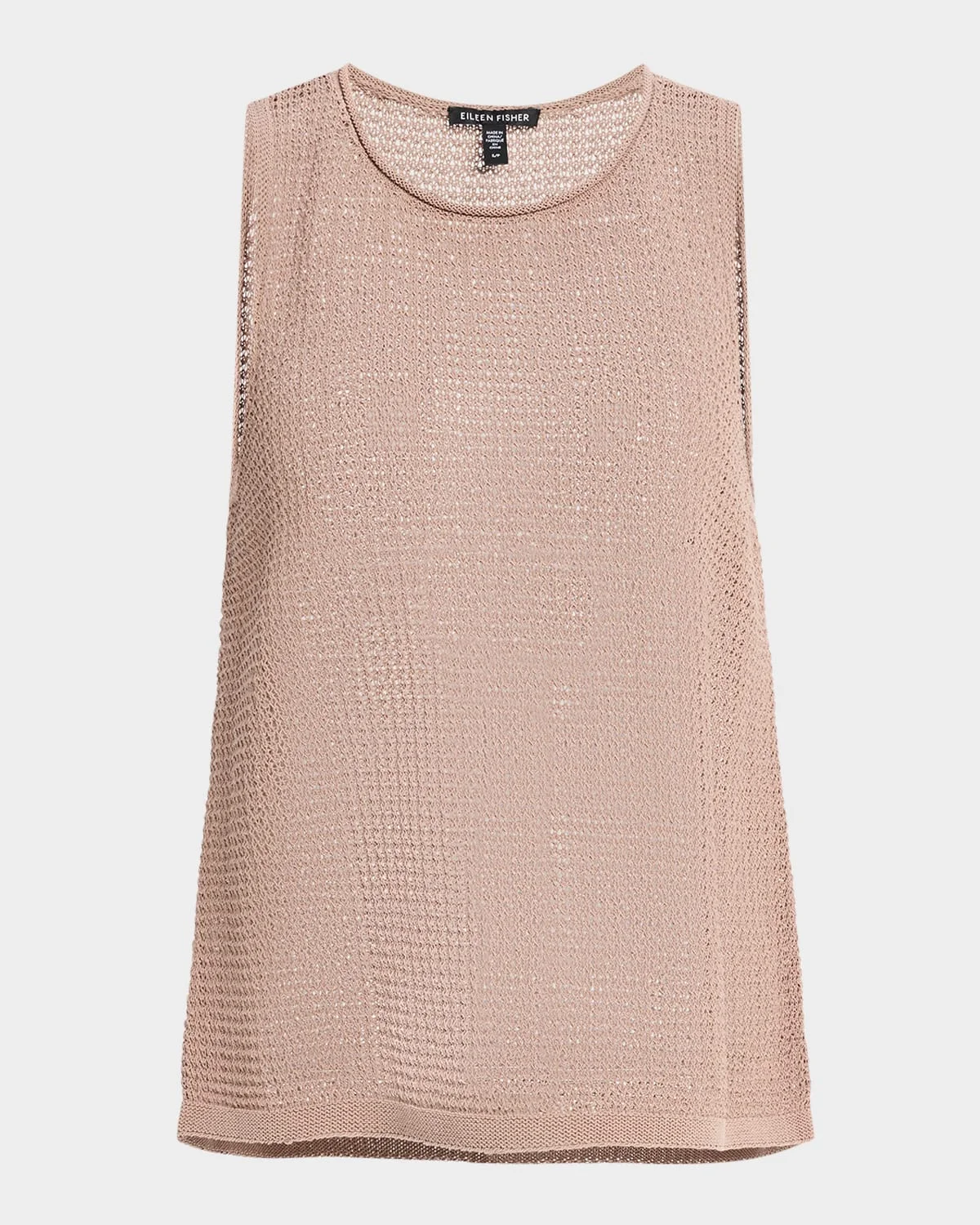 Sleeveless Organic Cotton Cord Sweater - 1