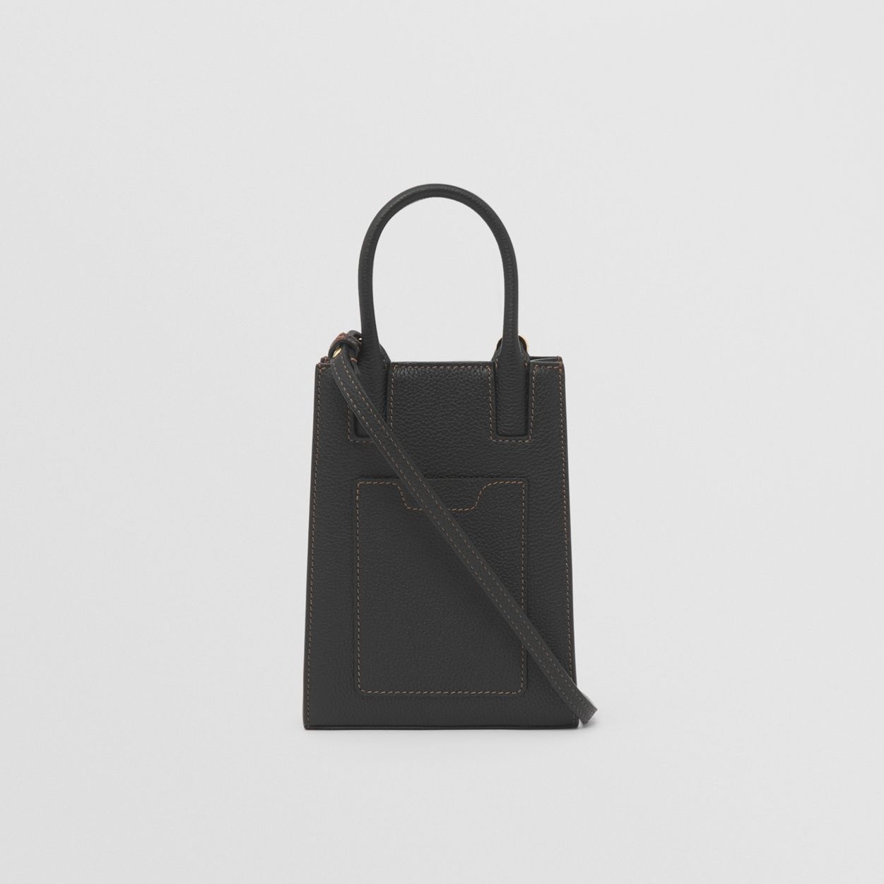 Micro Grainy Leather Frances Tote - 8