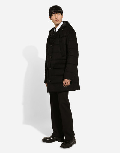Dolce & Gabbana Quilted cashmere parka outlook