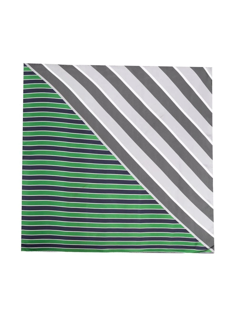 striped silk scarf - 3