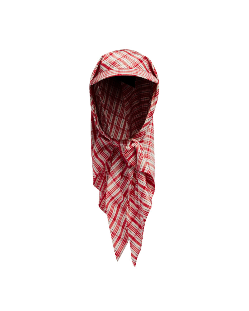 Red Foulard Cap 1