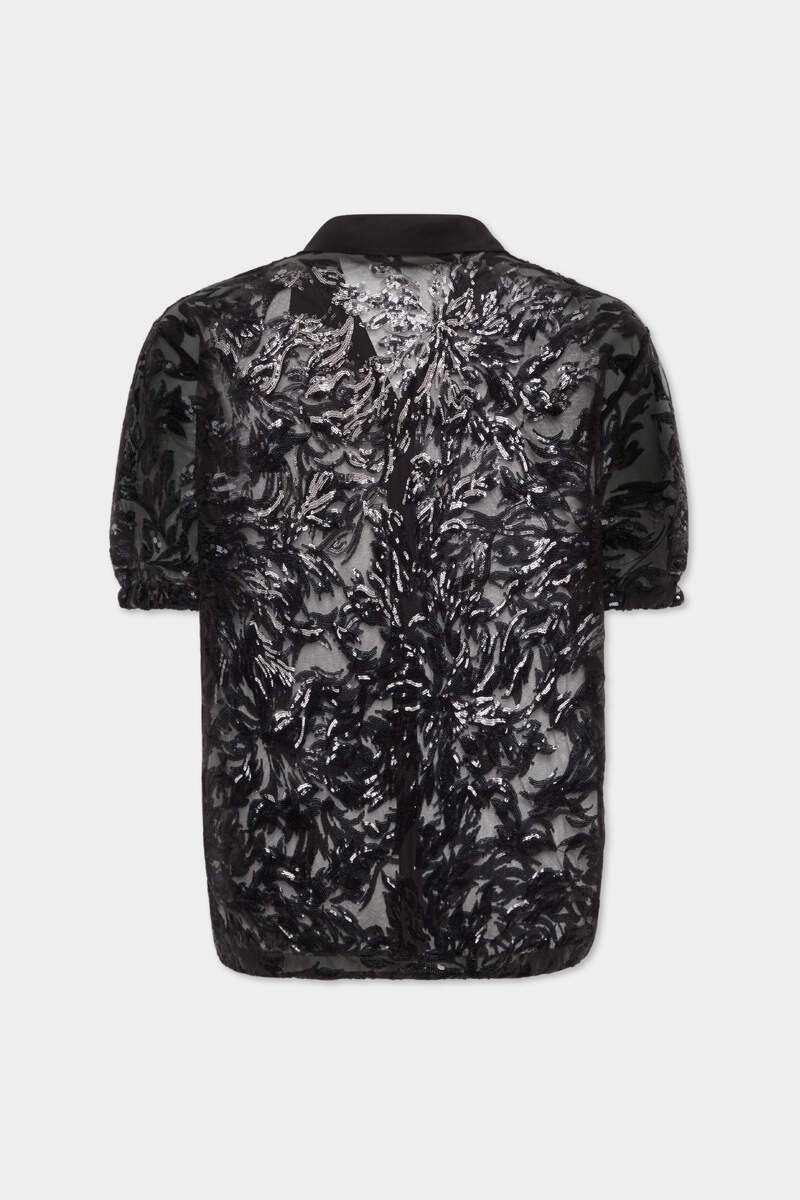 EMBROIDERED SHORT SLEEVE SHIRT - 2