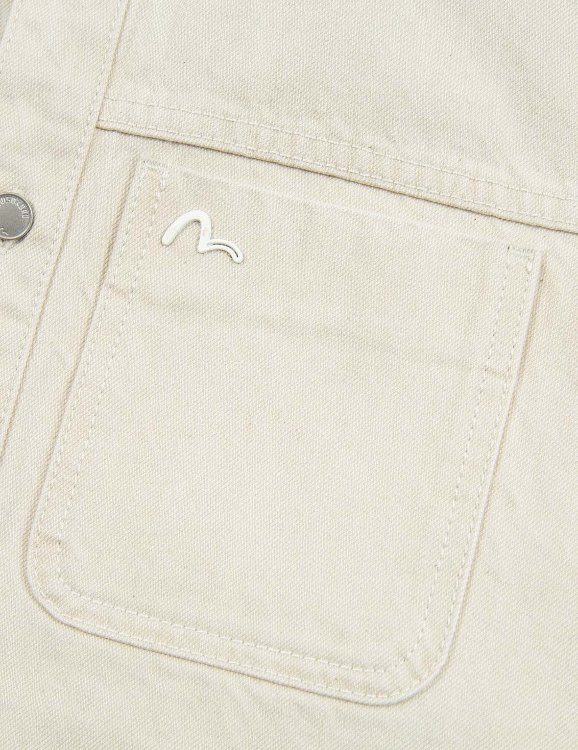 Logo Embroidered Denim Shirt - 9