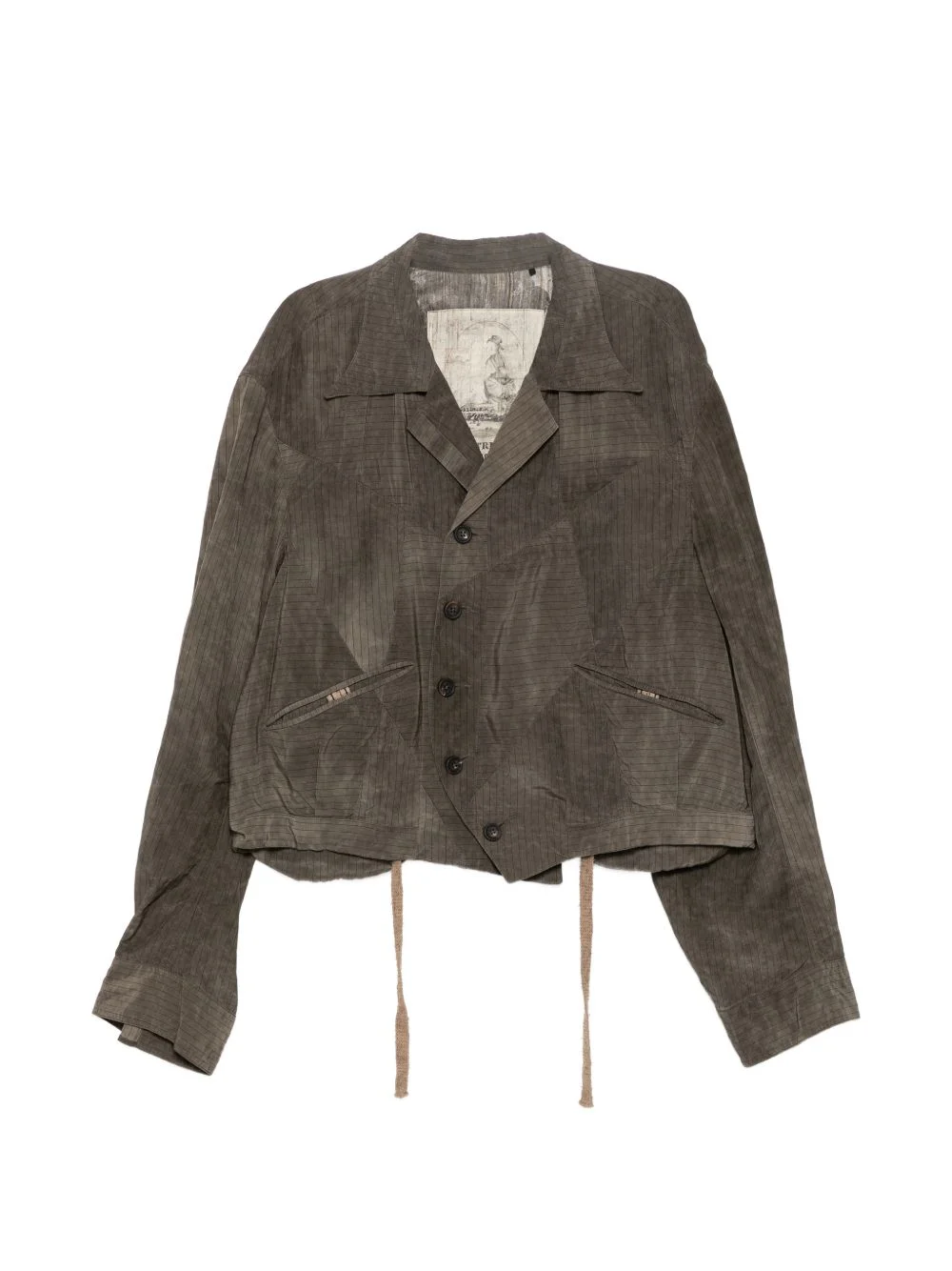 pinstripe jacket - 1