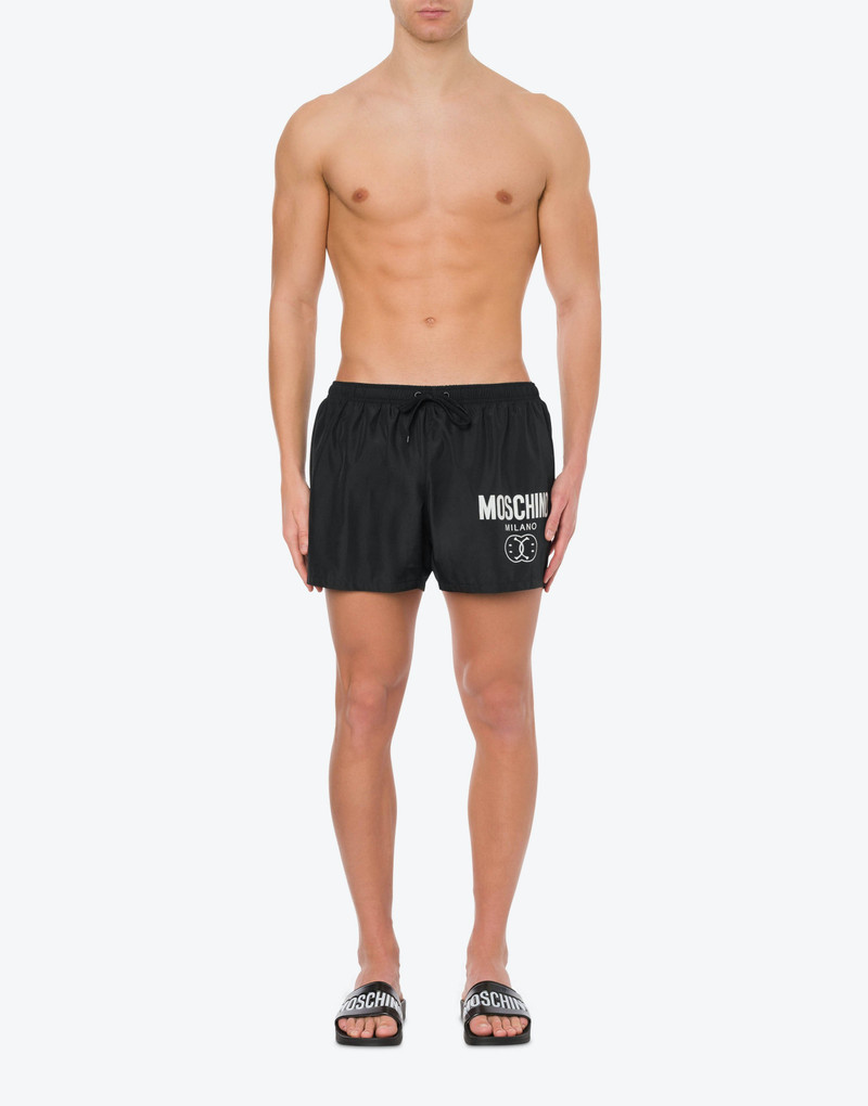DOUBLE SMILEY® LOGO SWIM TRUNKS 4
