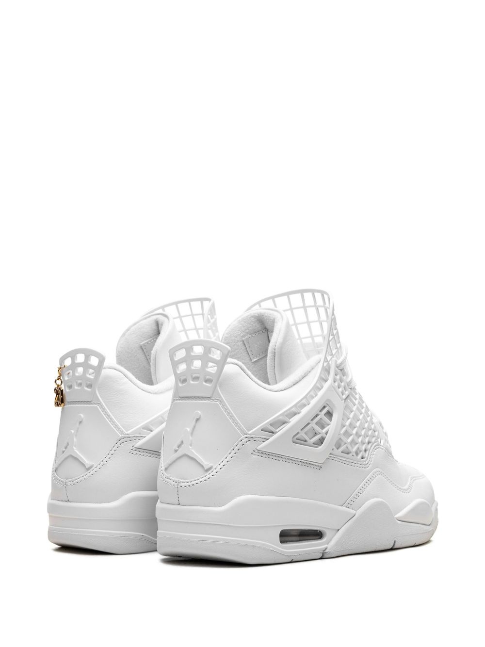 Air Jordan 4 "Net - White/Metallic Gold/Phantom" sneakers - 3