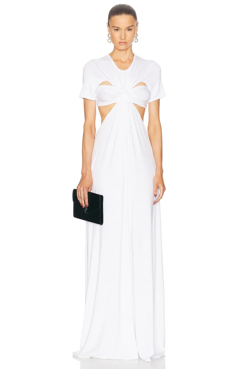 Floor Length Knot Dress - 1