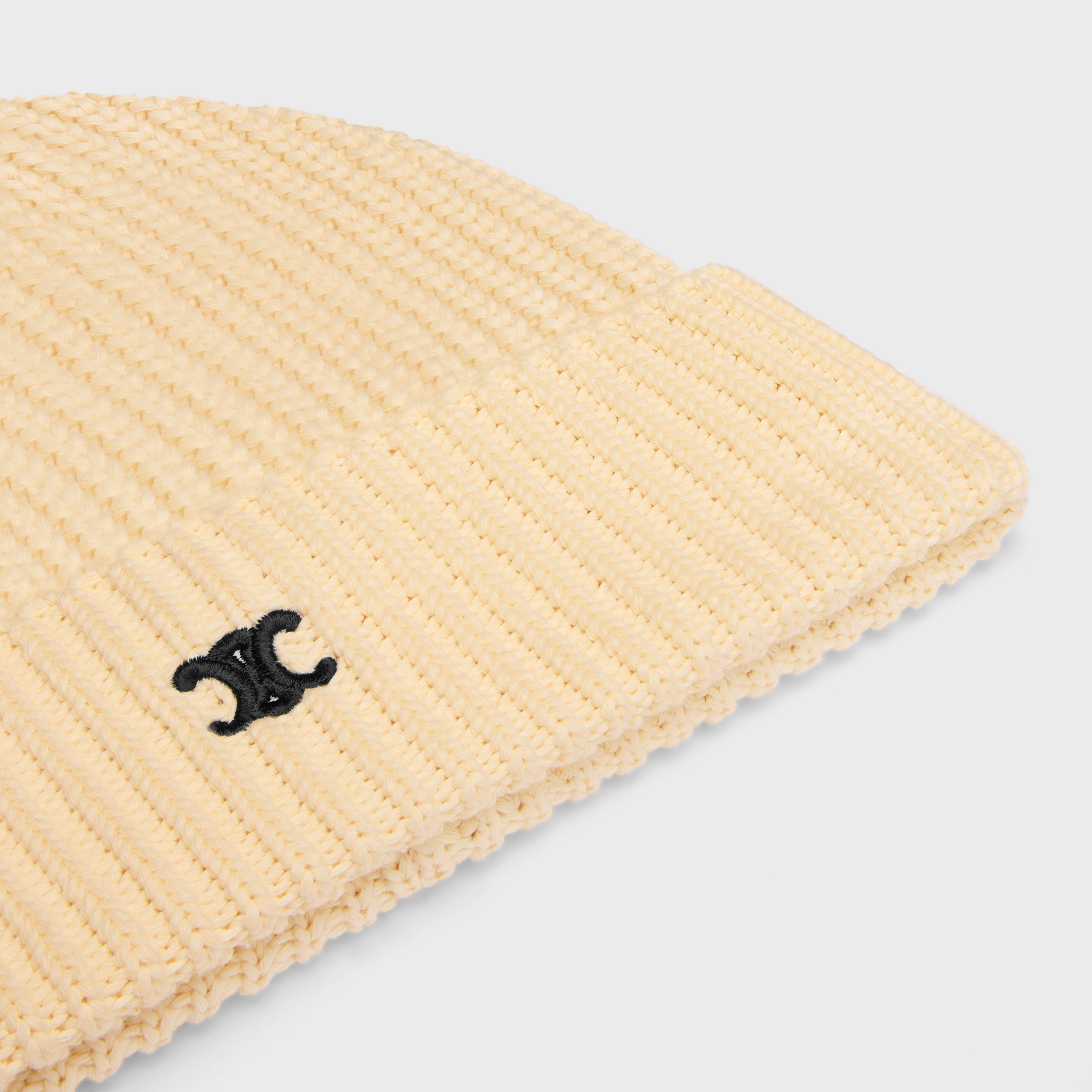 triomphe beanie in cotton - 3