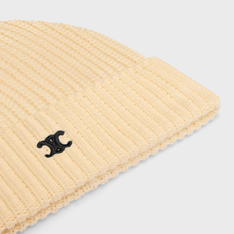 triomphe beanie in cotton 3