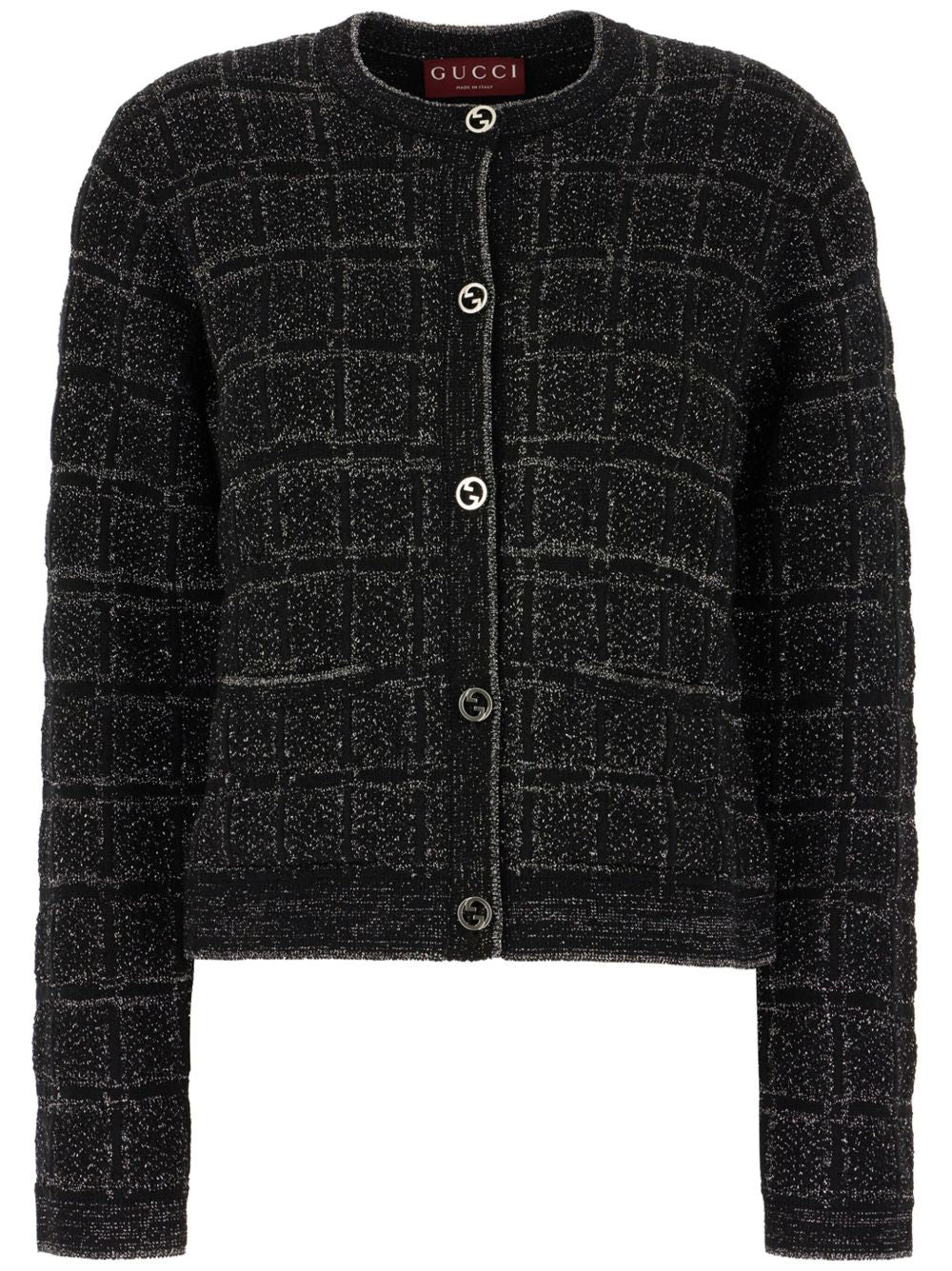 Gucci Women Checked Cardigan - 1