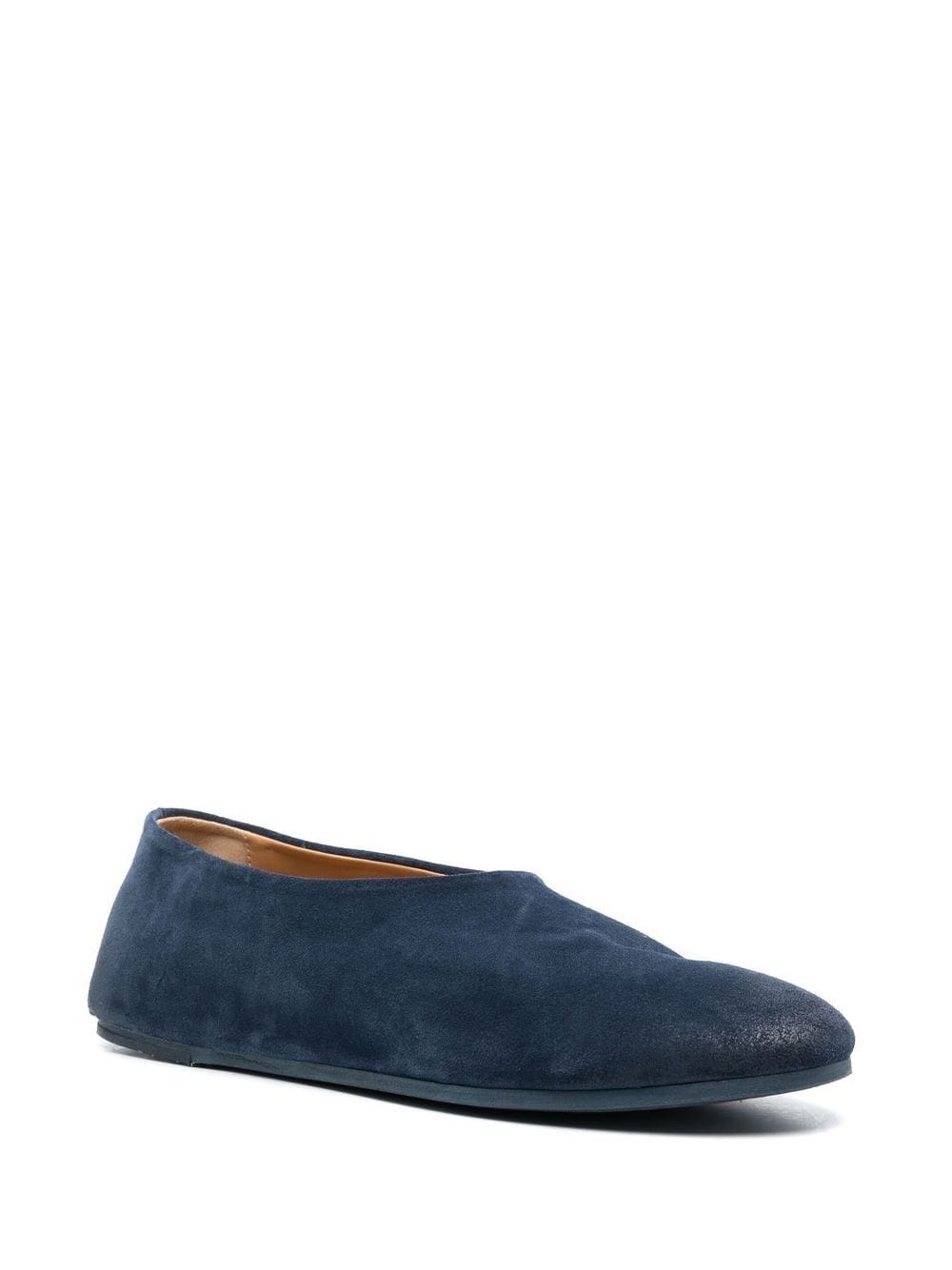 suede-leather slip-on loafers - 2