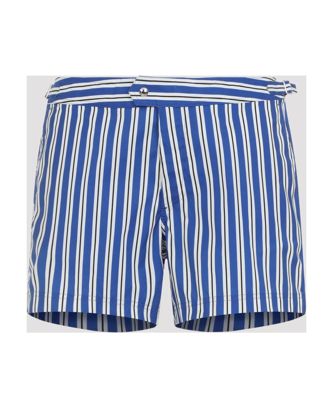 Regimental Stripe Swim Shorts - 1