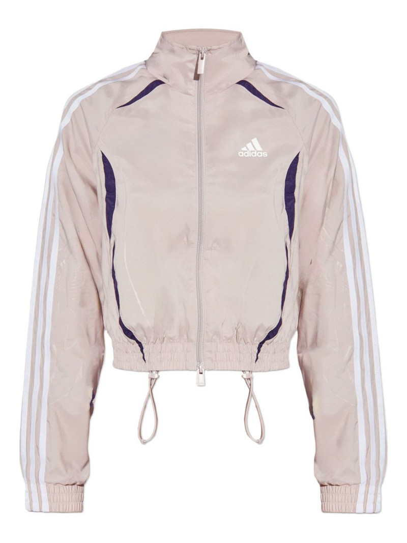 three-stripe cropped track jacket 1