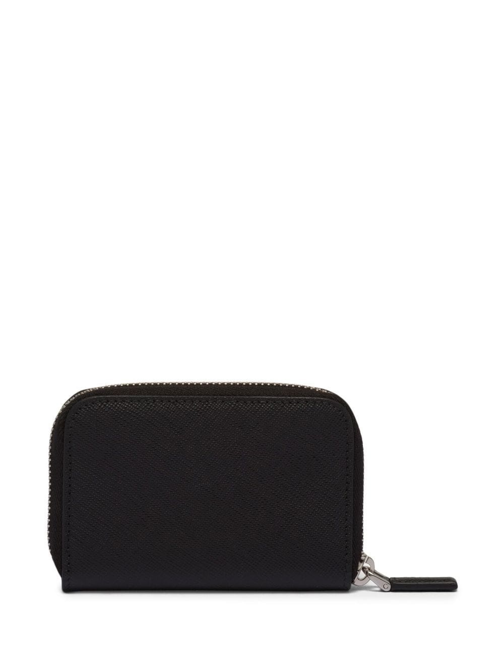 logo-plaque Saffiano coin purse - 2
