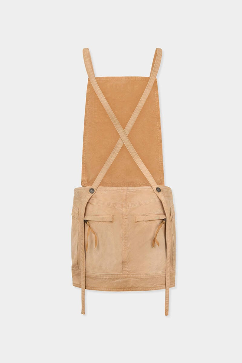 DSQUARED2 UTILITY DISTRESSED SALOPETTE outlook