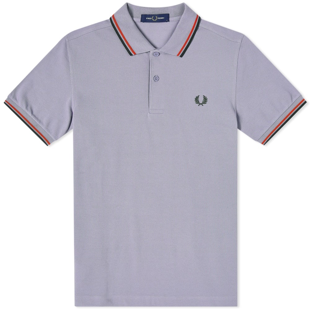 Fred Perry Slim Fit Twin Tipped Polo - 1