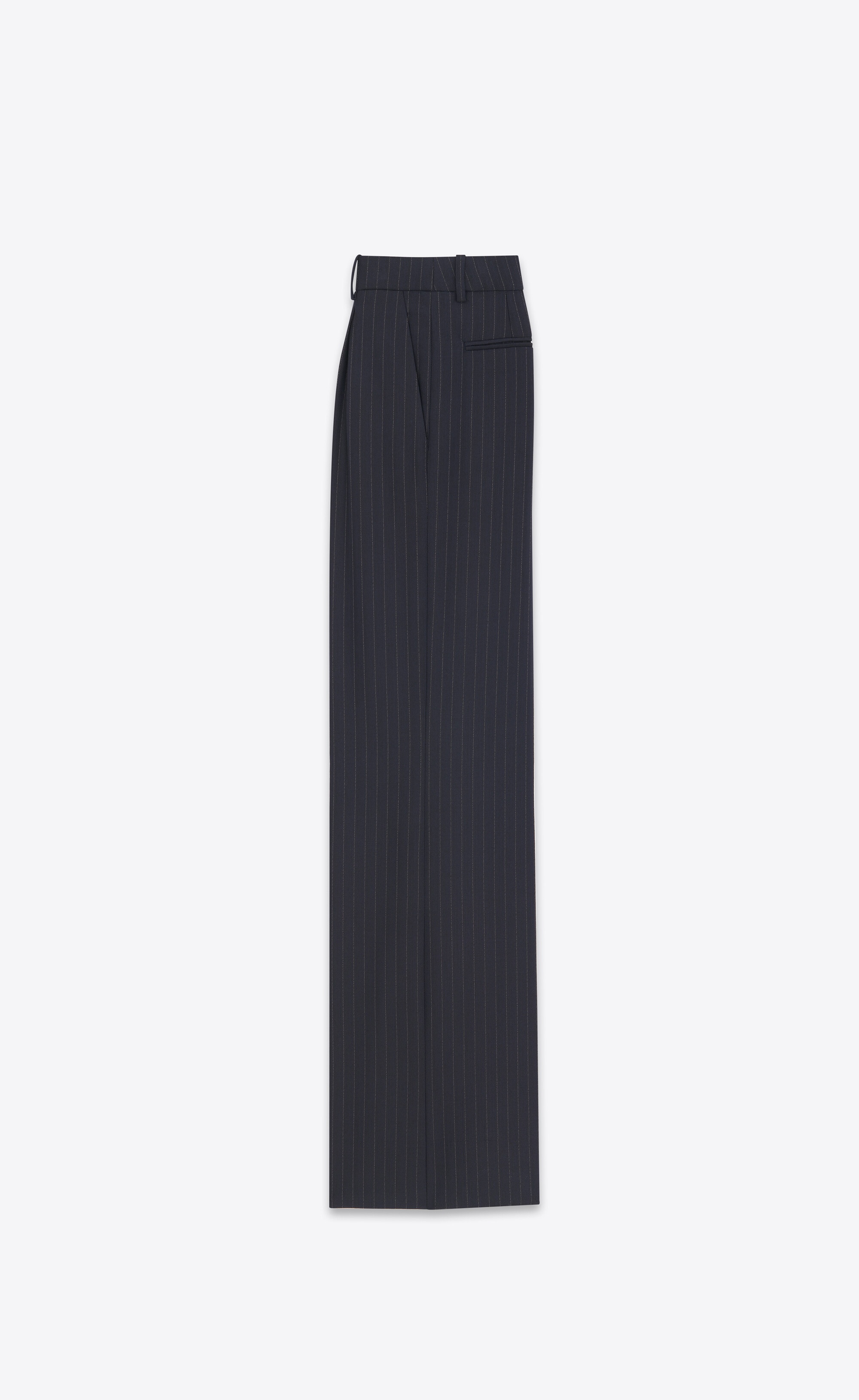 high-waist pinstripe trousers - 3