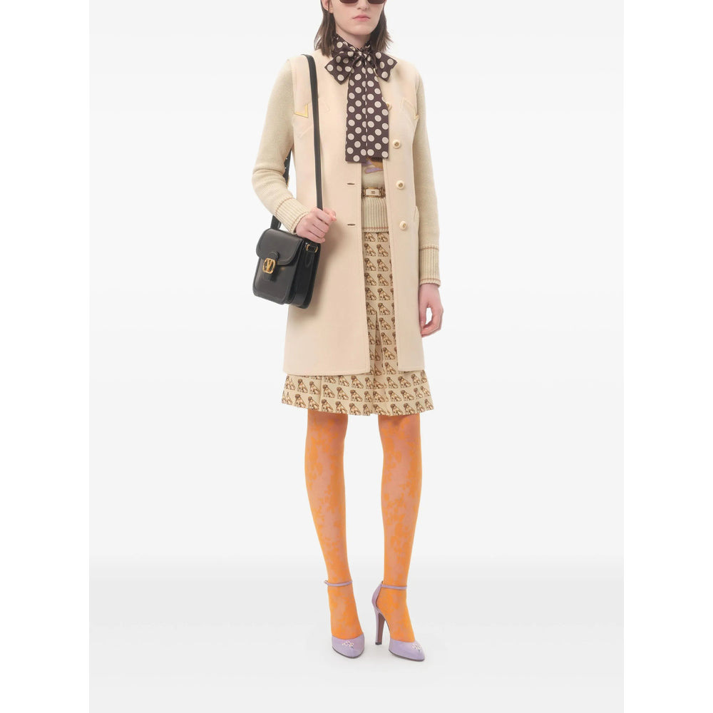 Valentino Neutrals Knitwear - Jumpers Women - 3