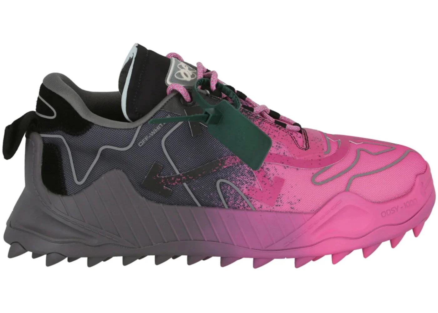 Off-White Odsy Mesh Black Fuchsia - 1