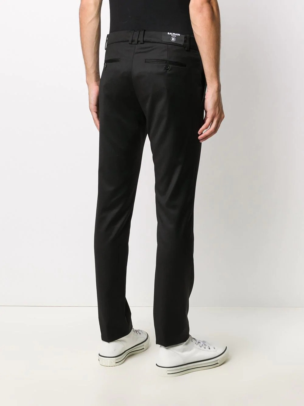 tailored slim-fit trousers - 4