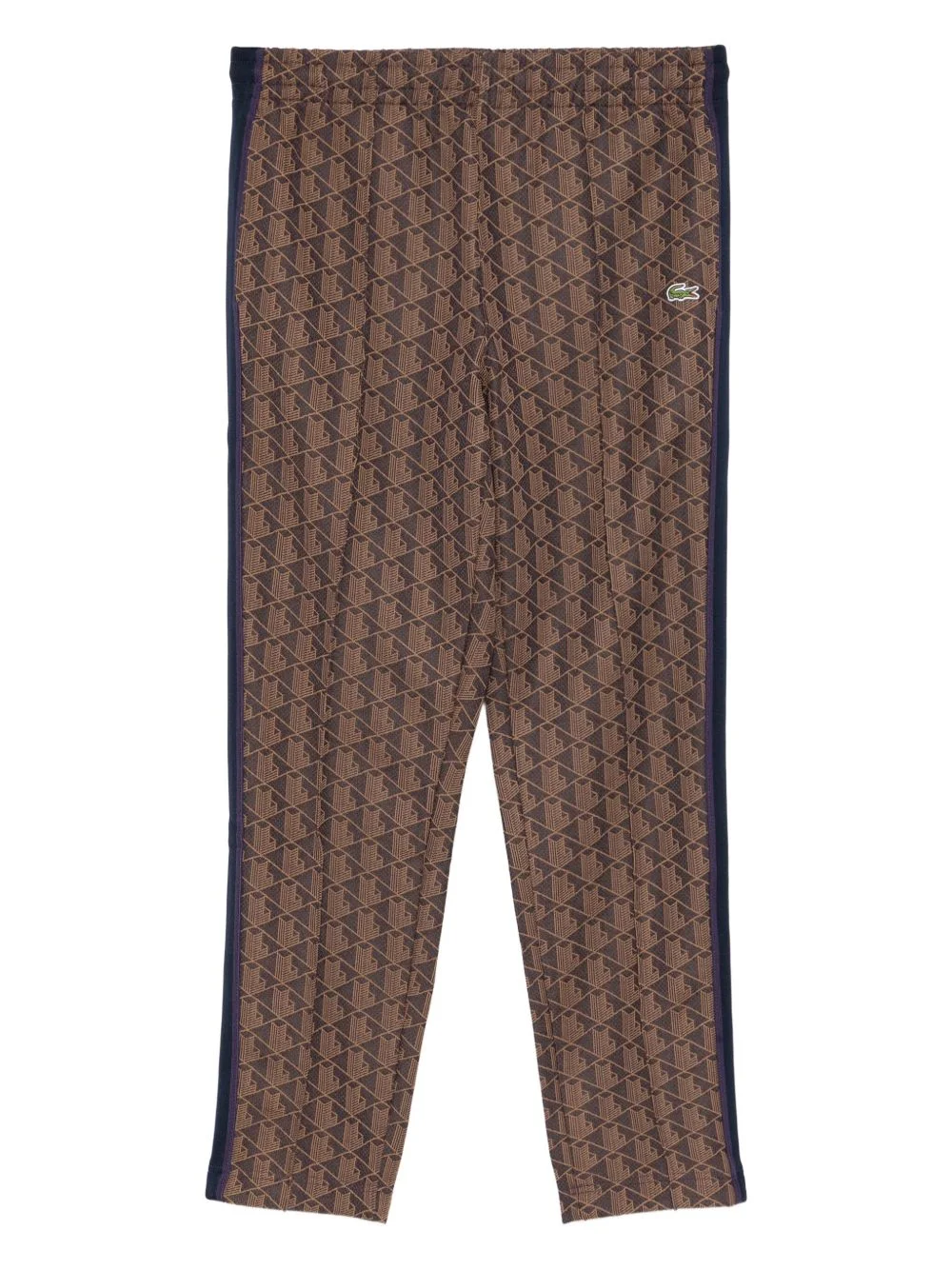 logo-patch trousers - 1