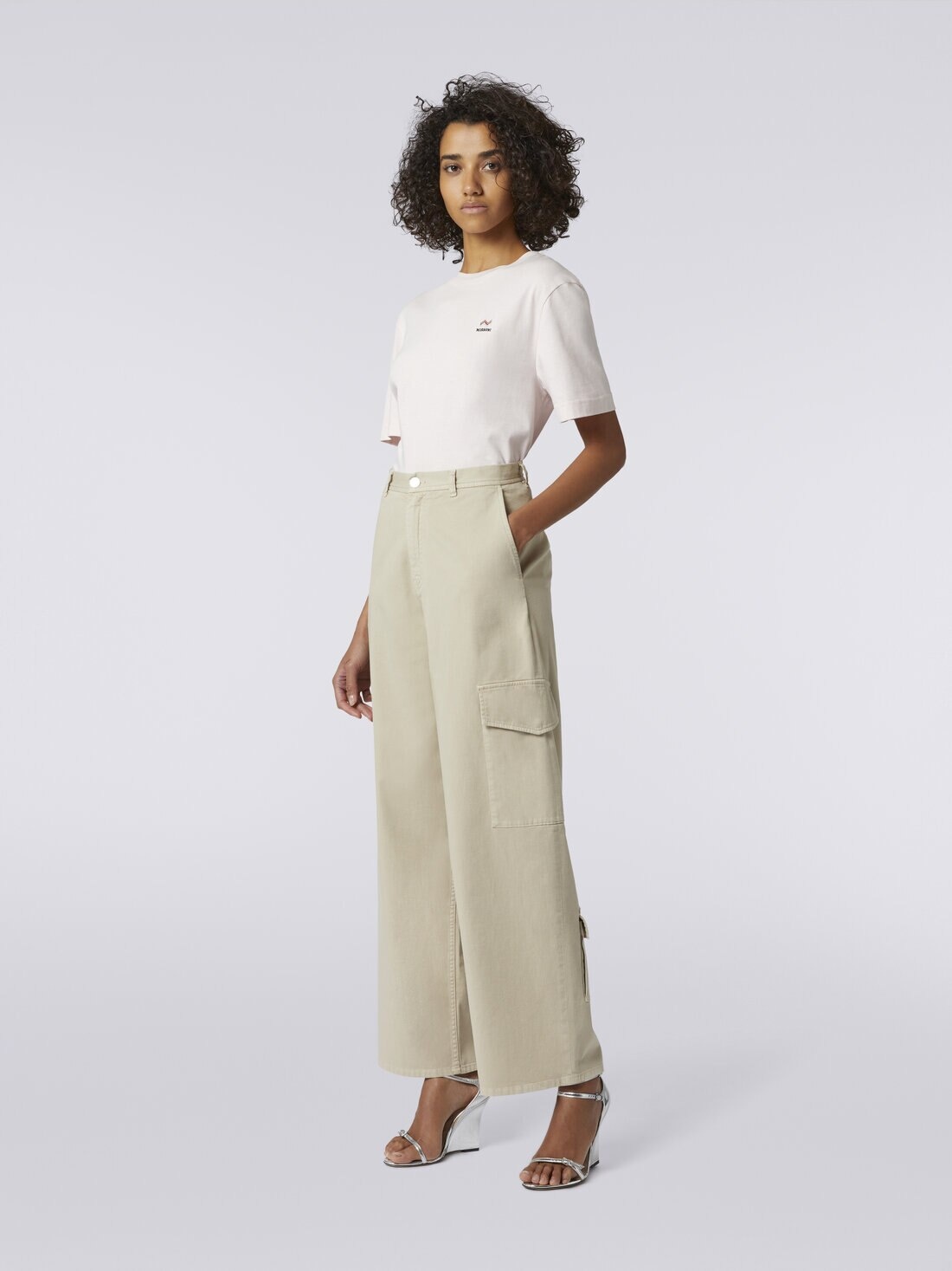 Cotton cargo trousers - 3