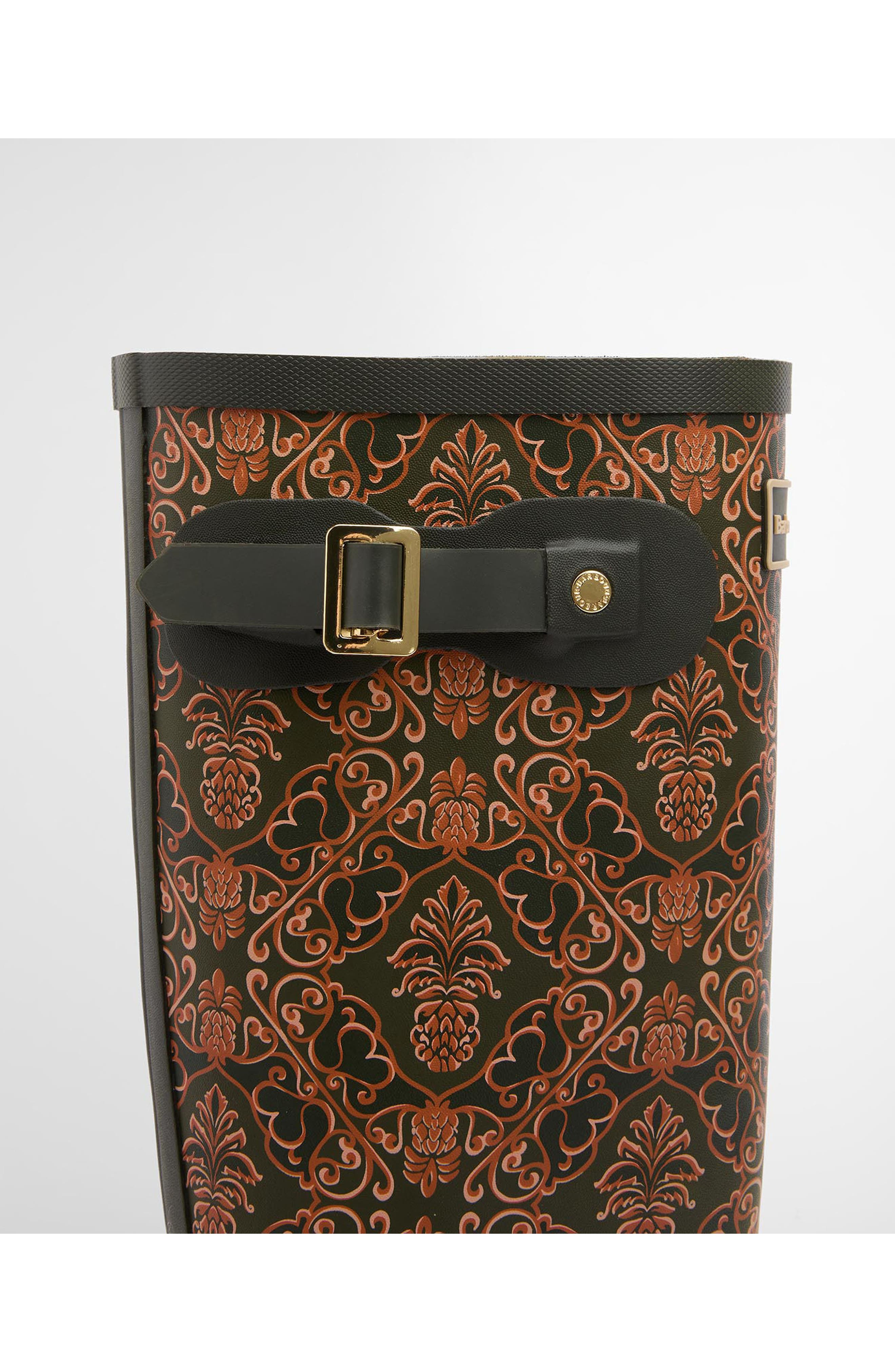 Barbour Pineapple Print Cami Wellington Boot at Nordstrom - 8
