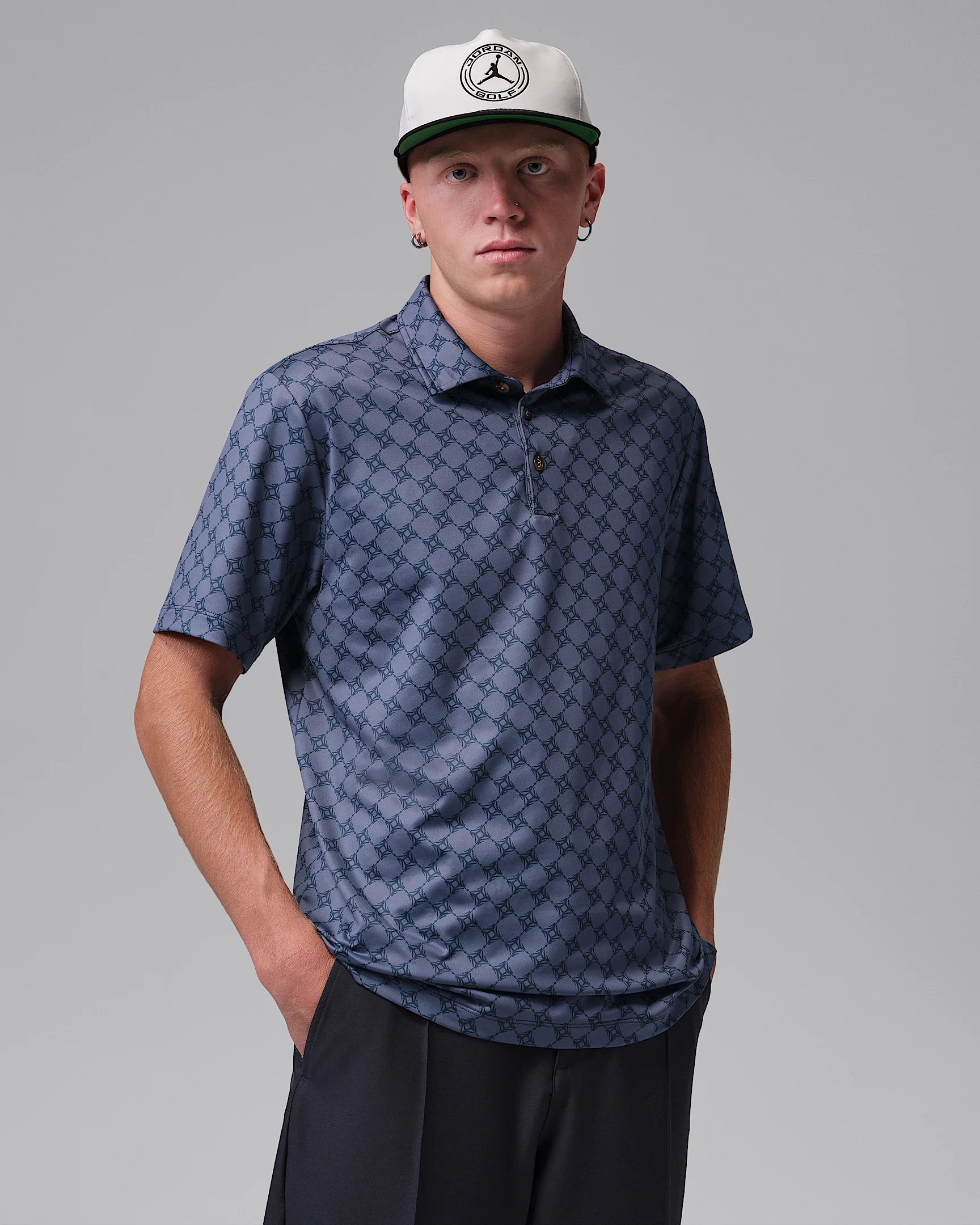Jordan Sport Men's Printed Golf Polo - 1