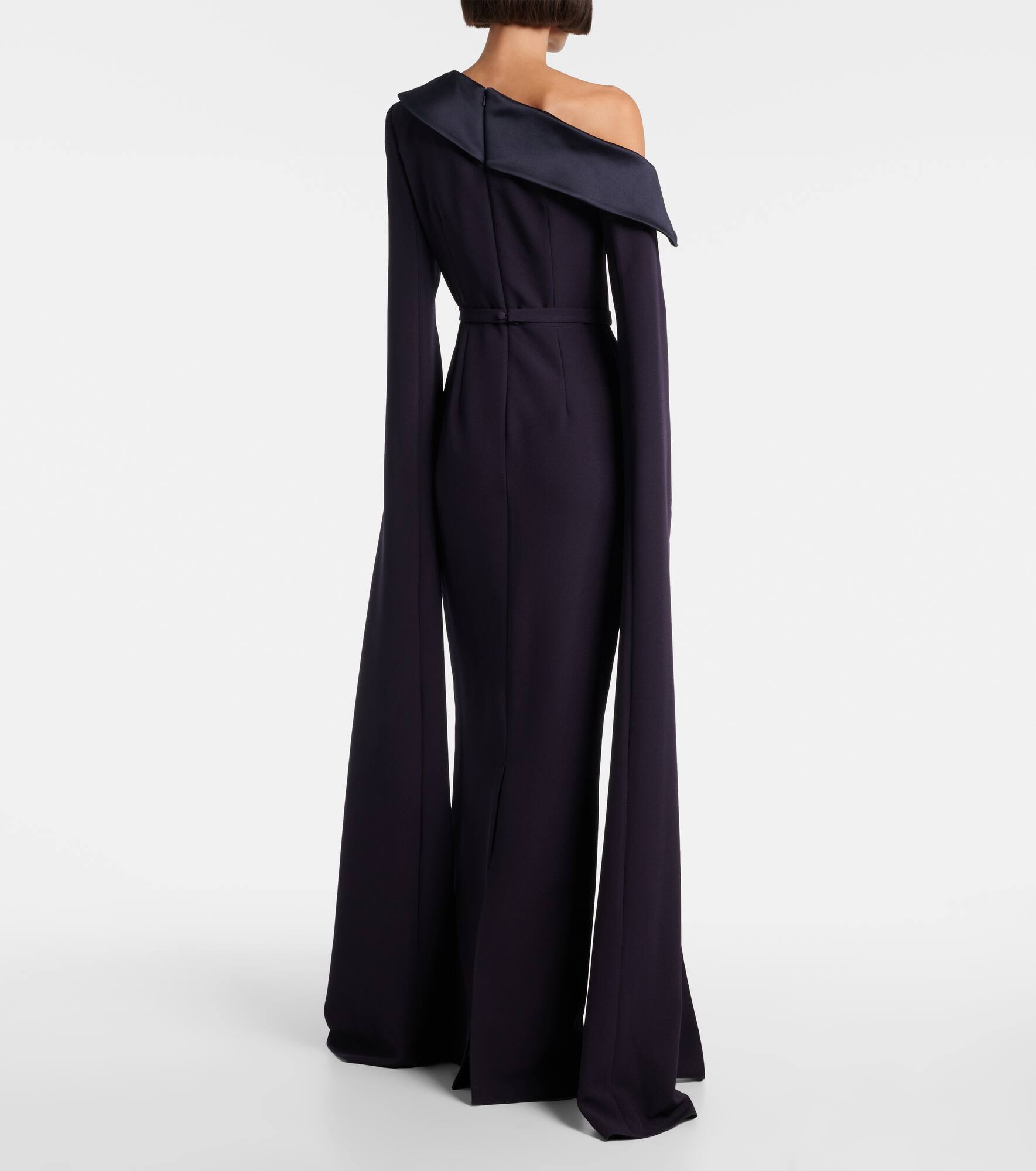 Rinoa caped crépe gown - 3