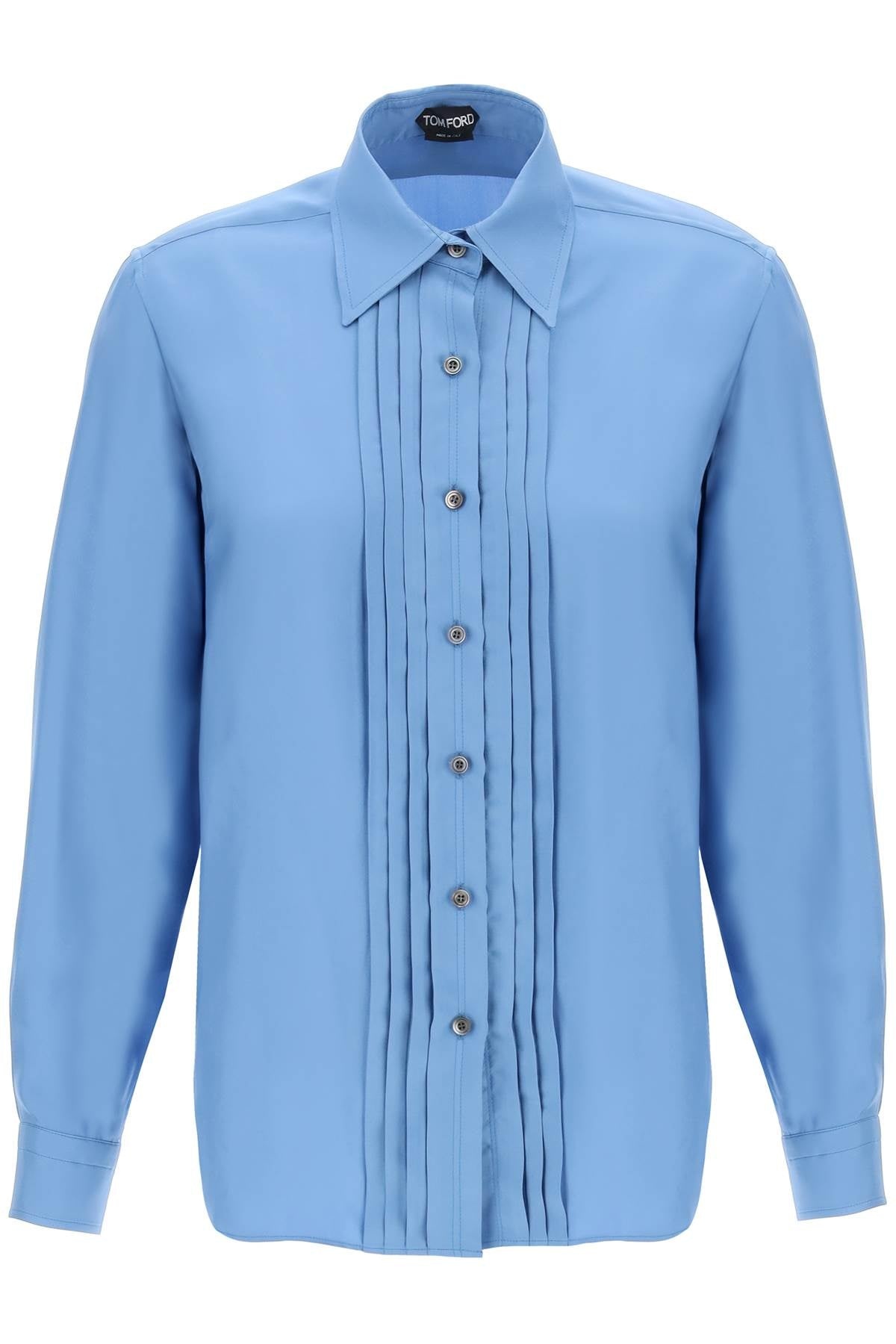 TOM FORD Tom Ford Pleated Bib Shirt With Women | luosophy