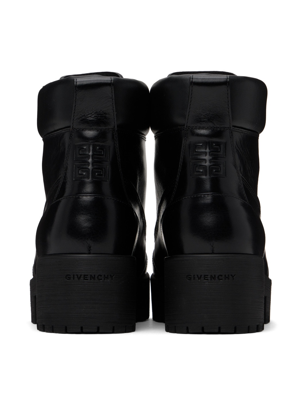 Givenchy Black Trekker Boots | REVERSIBLE