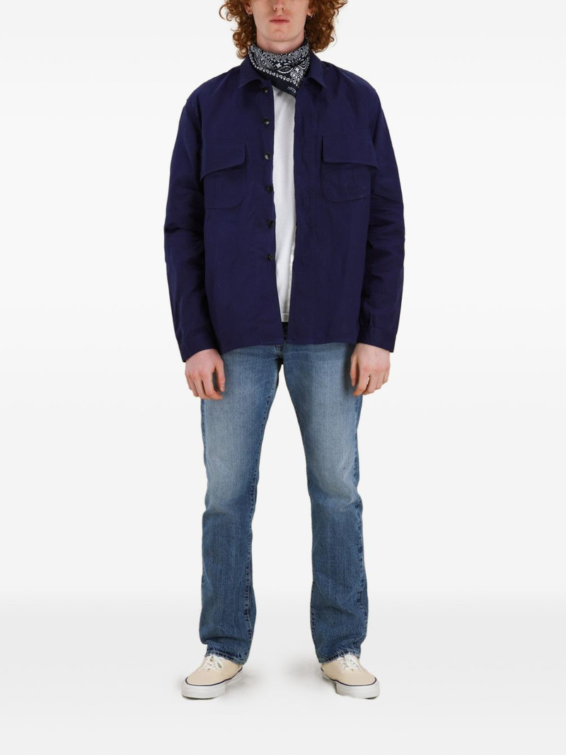 FORTELA Mark patch-pocket shirt outlook