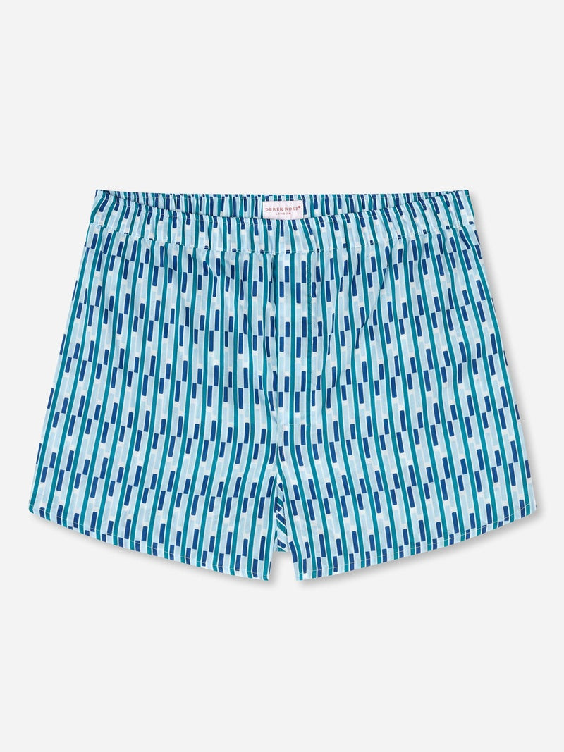 Men's Modern Fit Boxers Ledbury 53 Cotton Batiste Multi 1