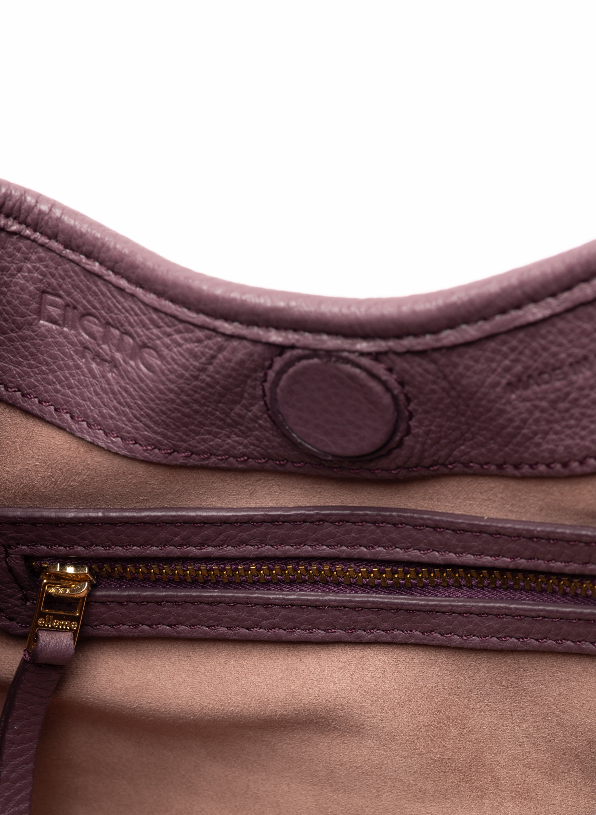 Baozi Pebbled Leather Blackberry - 5