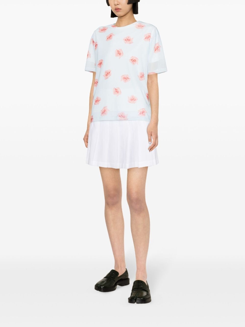 Kenzo rose doubled t-shirt - 3