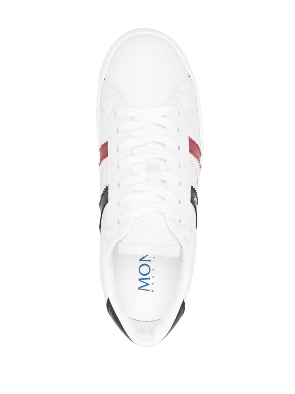 Monaco M faux-leather sneakers - 4