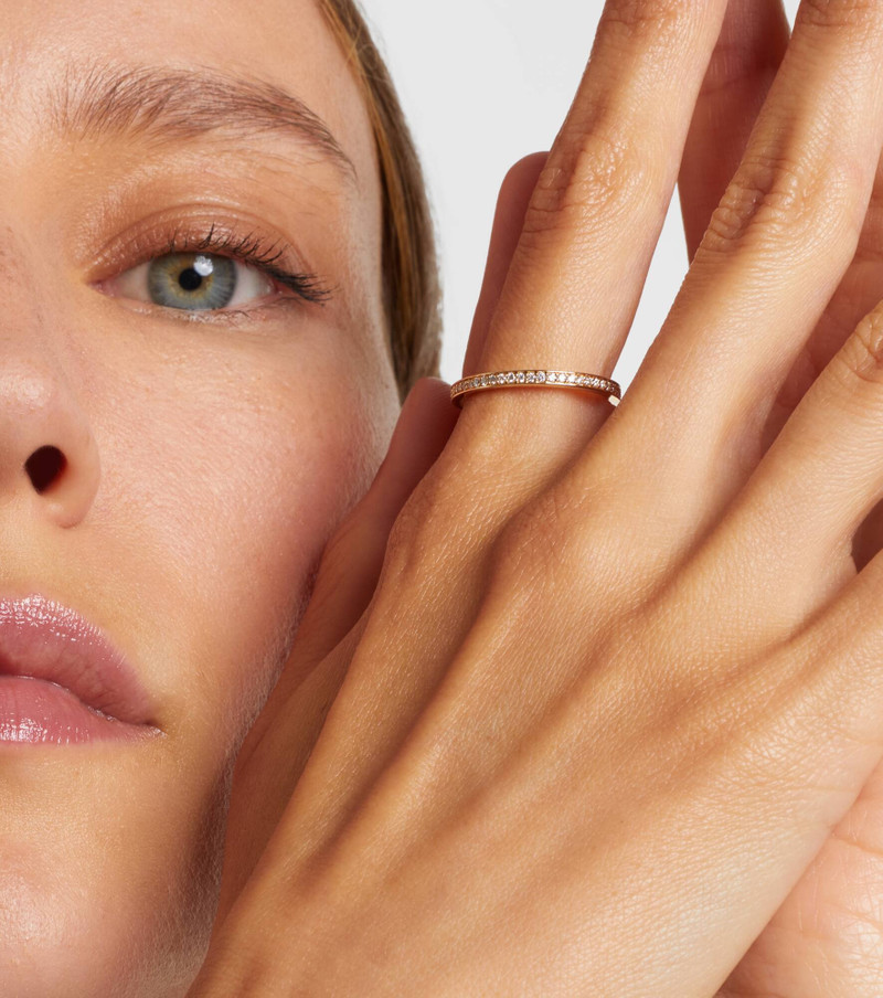 ROXANNE FIRST 14kt gold ring with diamonds outlook