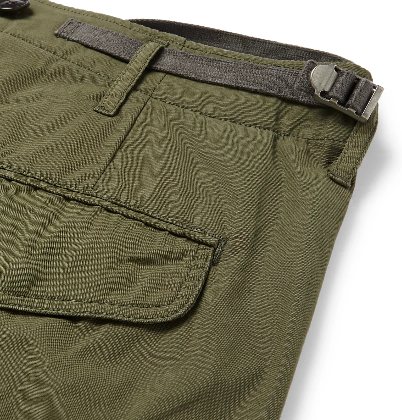 Cotton-Blend Cargo Trousers - 3