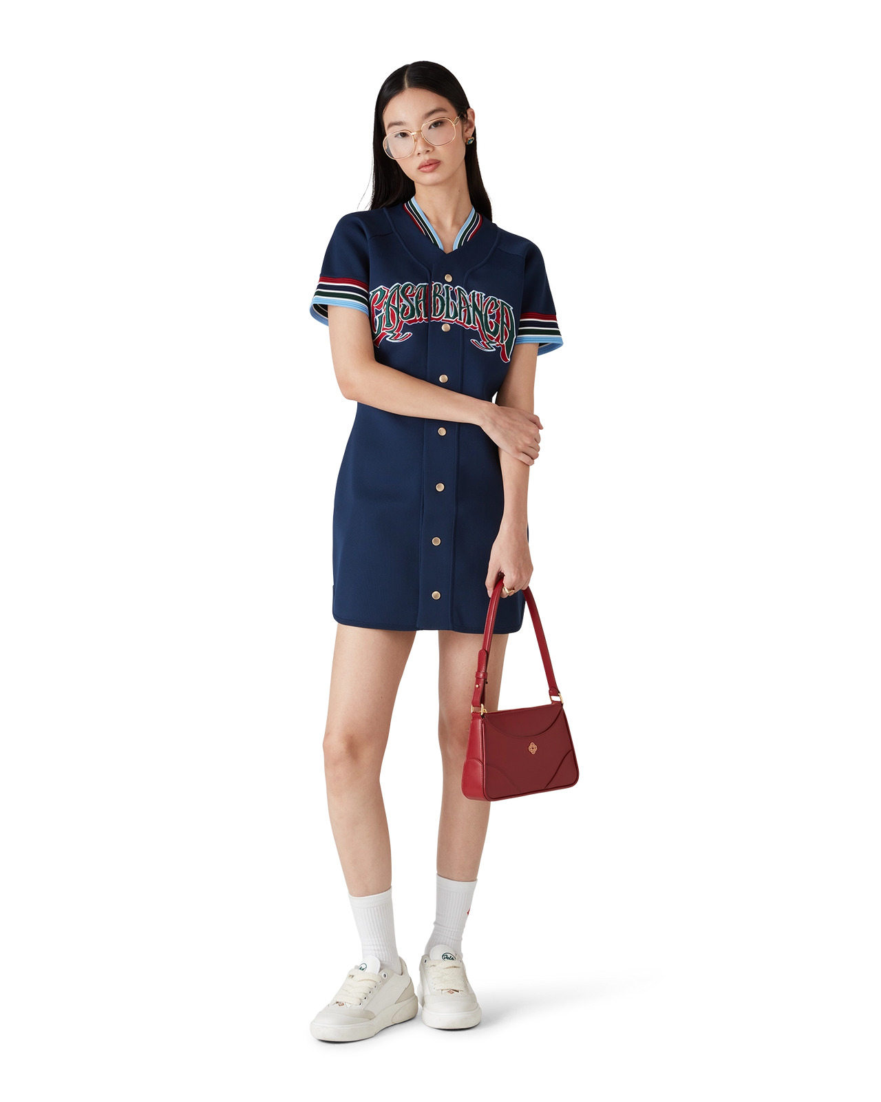 Knit Baseball Dress | Casablanca Paris - 2