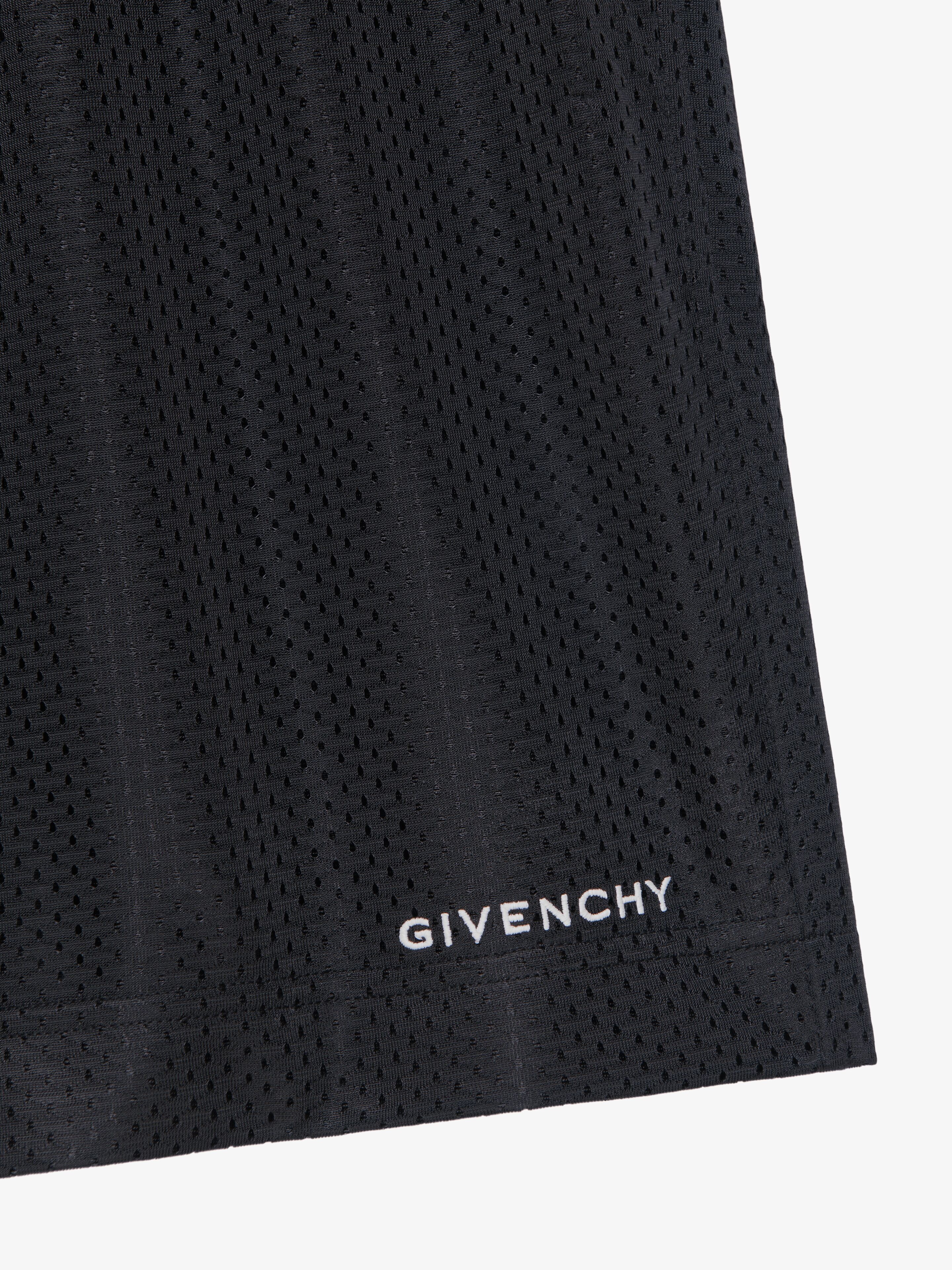 GIVENCHY BERMUDA SHORTS IN MESH - 5